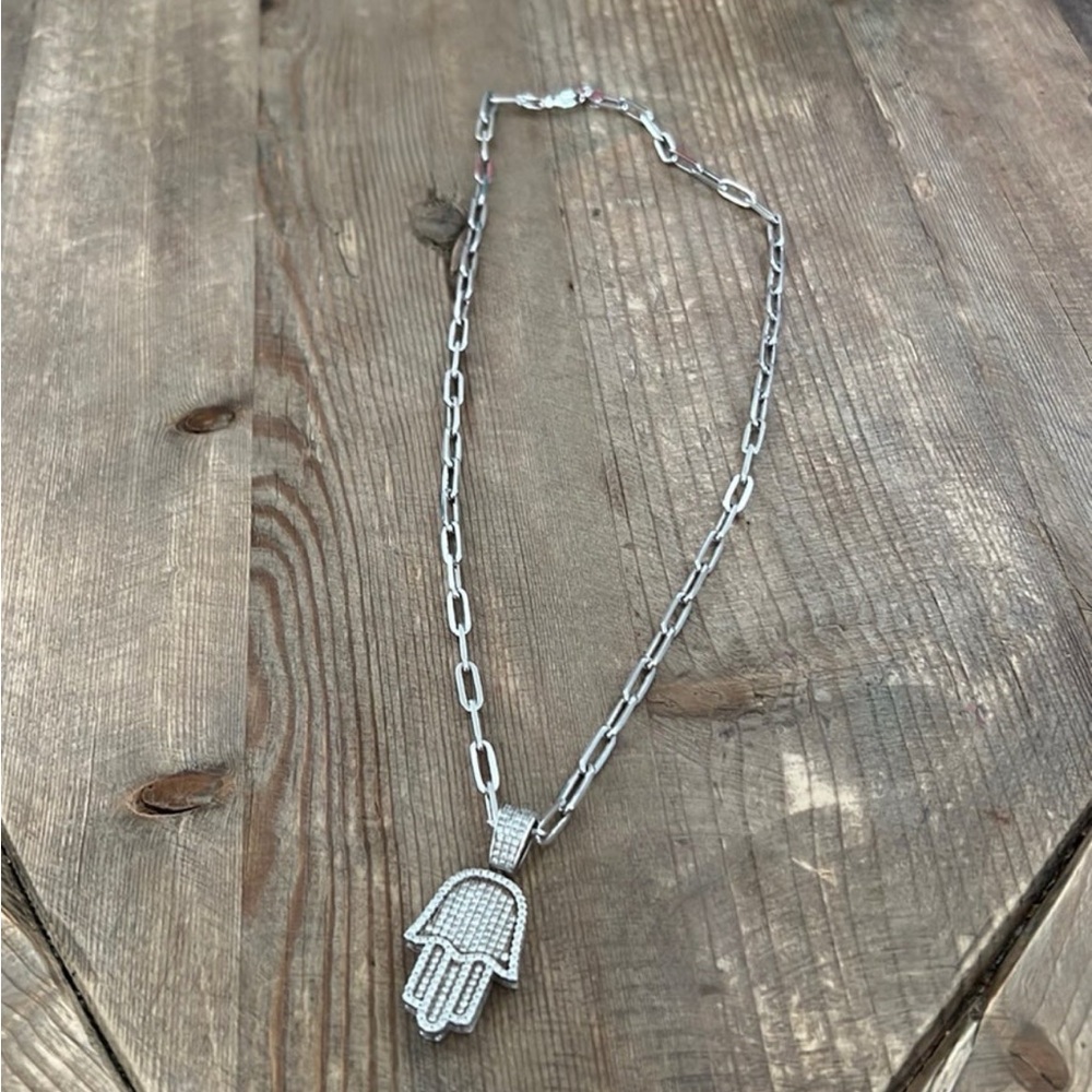 Hamsa Necklace 925 silver